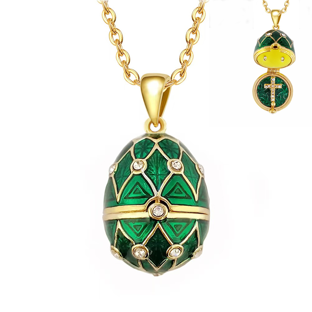 Vintage Collectible Jewelry - Эмалированное ожерелье с подвеской в виде