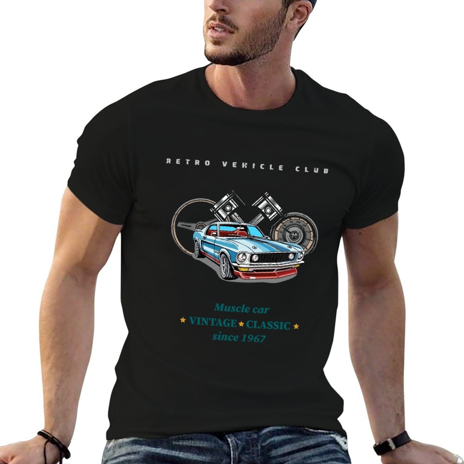 Collectible Vintage T Shirts - Футболка с графическим принтом Vintage Collection