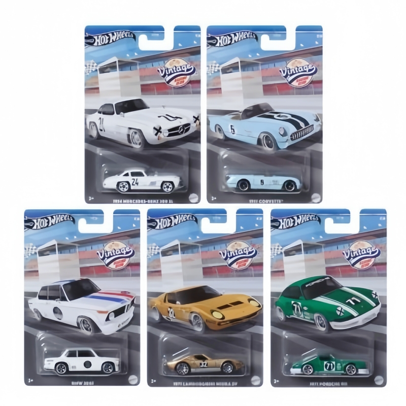 Vintage Collectible Hot Wheels - Лидер продаж, оригинальные Hotwheels Hrt81, серебряная