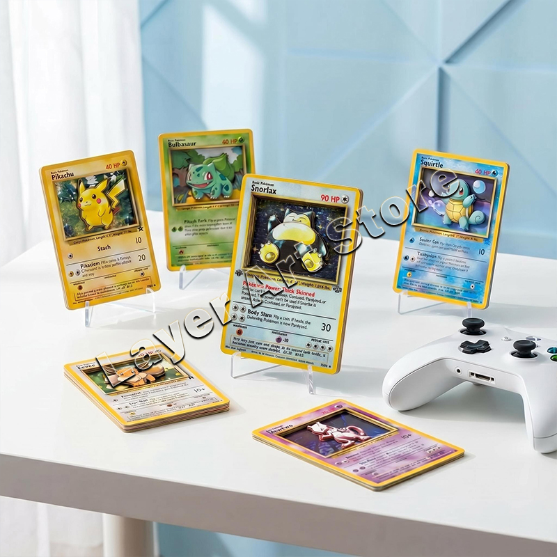 3D-карточка Покемон: Винтажный – обзор и цена Vintage Pokemon Collectible
