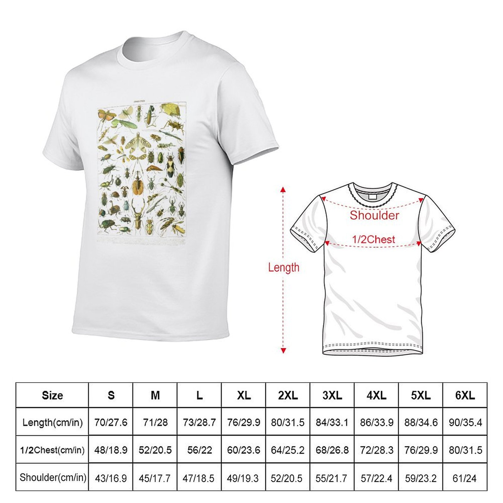 Футболка Vintage Insect Collec – обзор и цена Collectible Vintage T Shirts