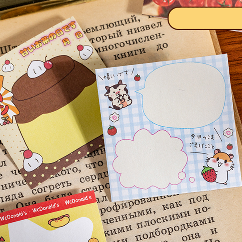 Блокнот-стикеры Mr.Paper, 30 л – обзор и цена Vintage Collectible Books